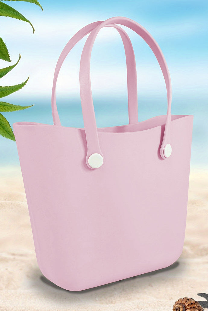 Pink Waterproof Self-assembly Detachable Straps EVA Tote Bag