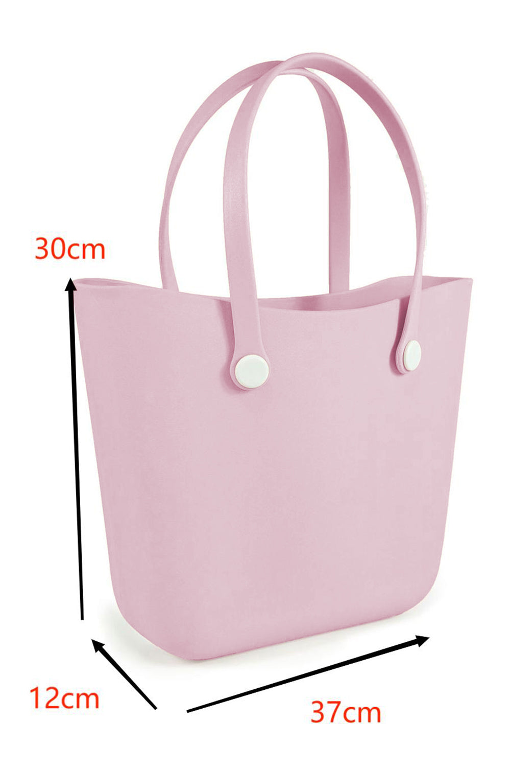 Pink Waterproof Self-assembly Detachable Straps EVA Tote Bag