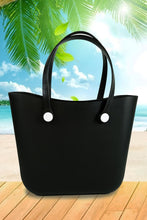 Load image into Gallery viewer, Black Waterproof Self-assembly Detachable Straps EVA Tote Bag
