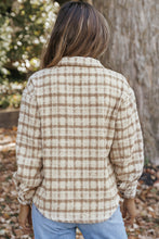 Load image into Gallery viewer, Vintage Plaid Big Chest Pocket Shacket
