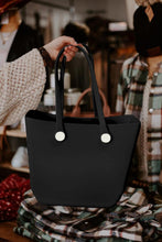 Load image into Gallery viewer, Black Waterproof Self-assembly Detachable Straps EVA Tote Bag
