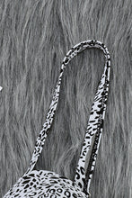 Load image into Gallery viewer, Black Twisted Bust Leopard Bikini Set
