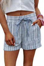 Load image into Gallery viewer, Vertical Stripes Print Shorts with Pockets
